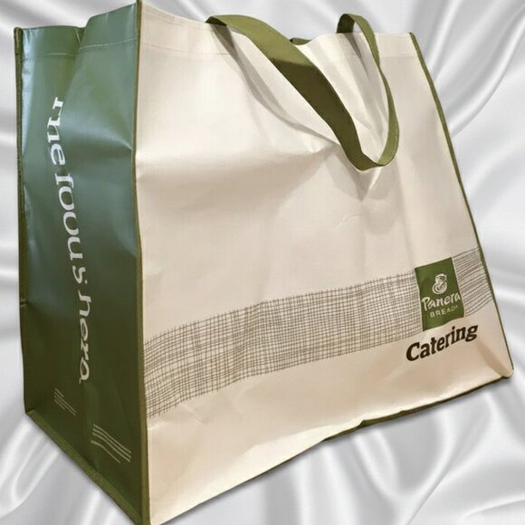Panera BREAD Large Catering Tote Reusable Grocery Shopping Laundry Bag - Picture 3 of 8